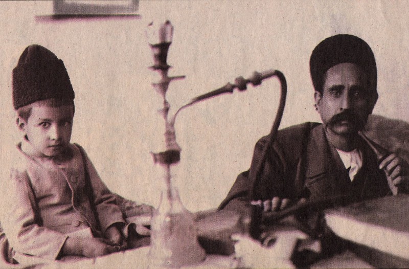 ستارخان و پسرش